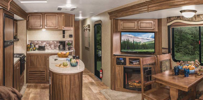 Travel Trailers Rv Lifestyle, Small Travel Trailer With Kitchen Island
