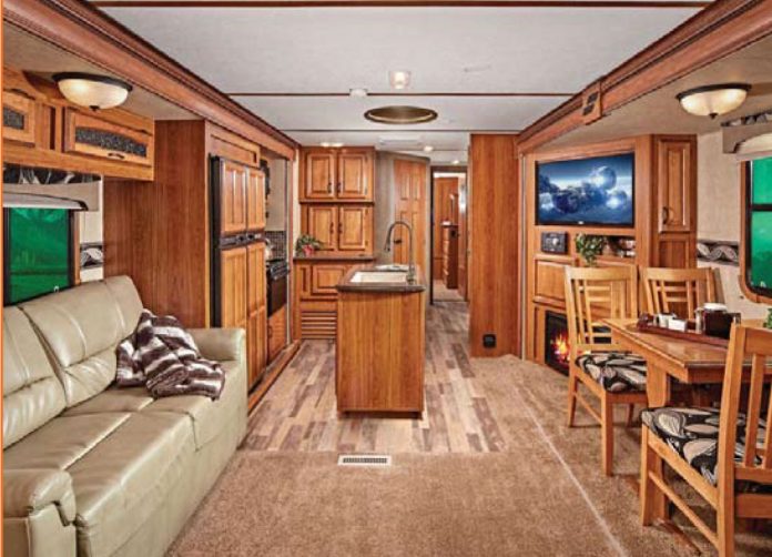 biggest travel trailer on the market