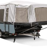 2017-Livin-Lite-QuickSilver-10.0-Tent-Camper-Exterior-Front-3-4-Door