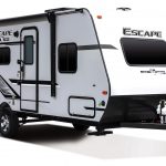 2019-KZ-RV-Escape-E181RB-Travel-Trailer-Exterior-Front-3-4-Door copy