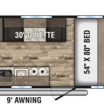 2019-KZ-RV-Sportsmen-Classic-SE-180BHSE-Travel-Trailer-Floorplan