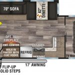 2020-KZ-RV-Connect-C271BHK-Travel-Trailer-Floorplan