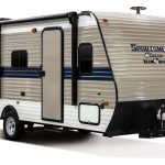 web-2019-KZ-RV-Sportsmen-Classic-SE-180BHSE-Travel-Trailer-Exterior-Front-3-4-Door