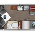 Zion Slumber twin bed floorplan