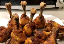 Chicken Lollipops The Cooking Ladies BBQ recipe