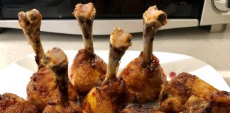 Chicken Lollipops The Cooking Ladies BBQ recipe