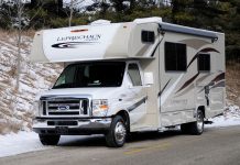 Winterizing an RV