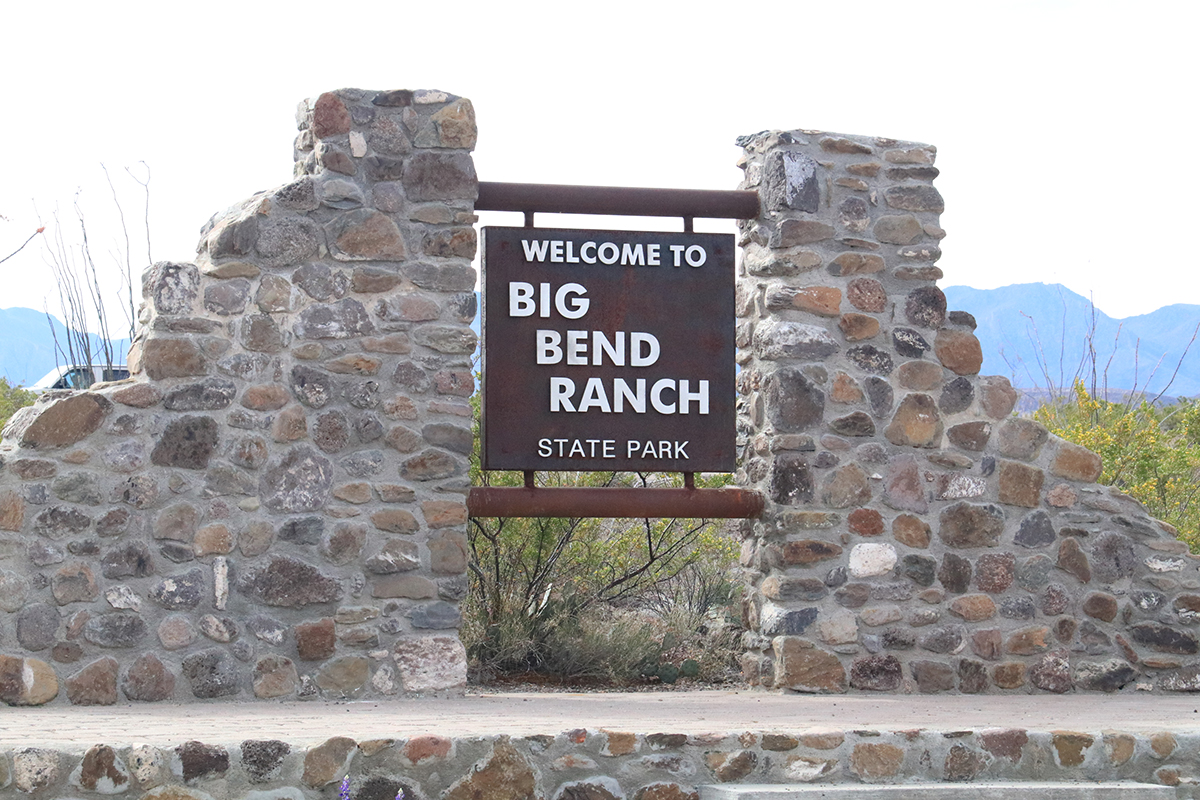 Begin your adventure at Big Bent Ranch .