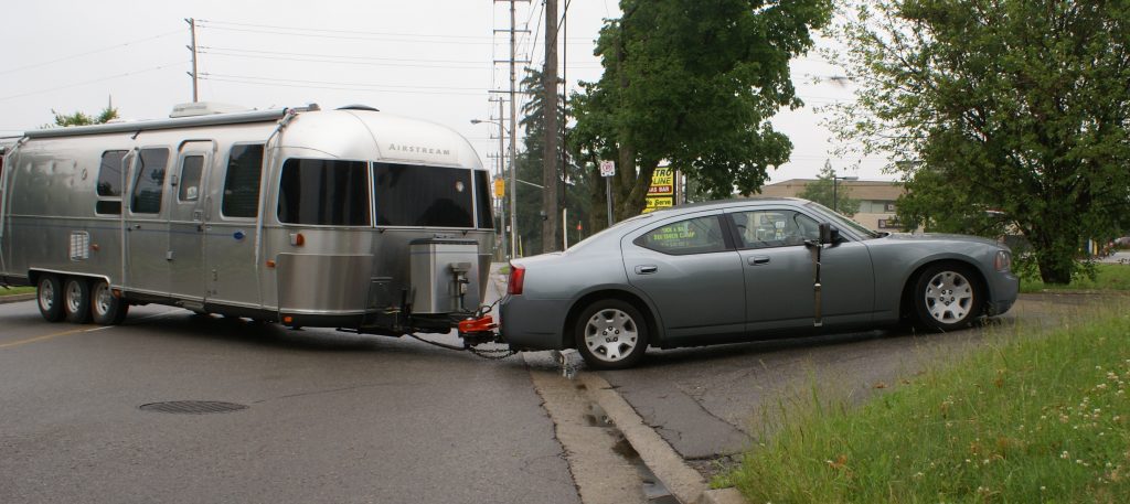 setting up travel trailer hitch