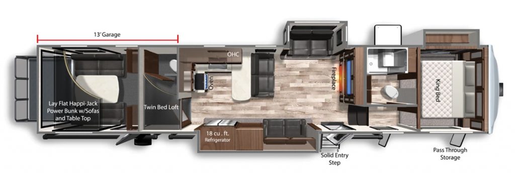 best travel trailer toy haulers 2022