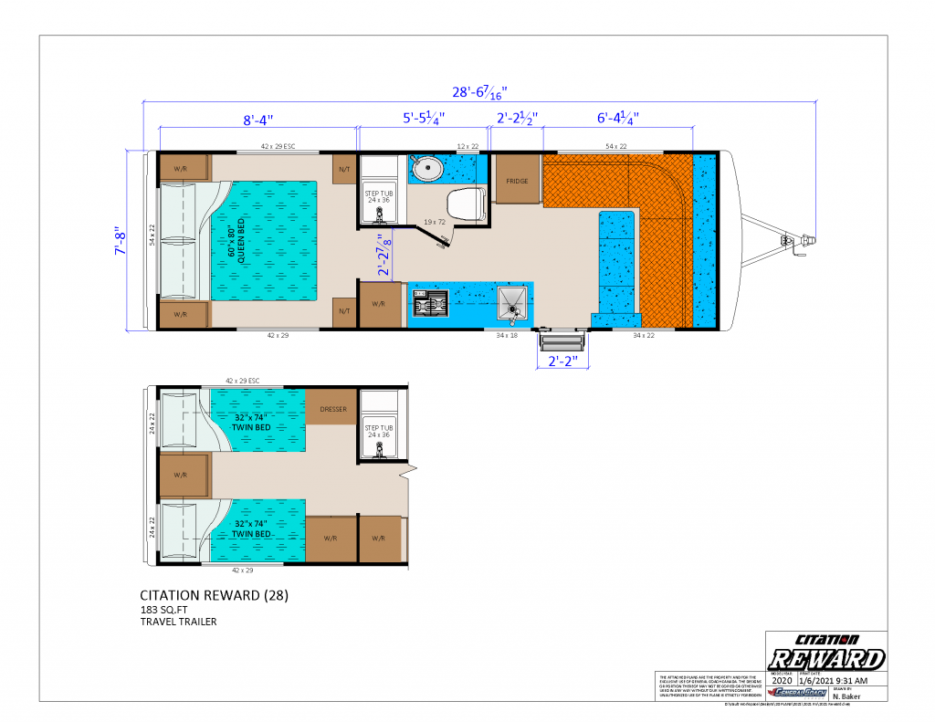 2004 citation travel trailer