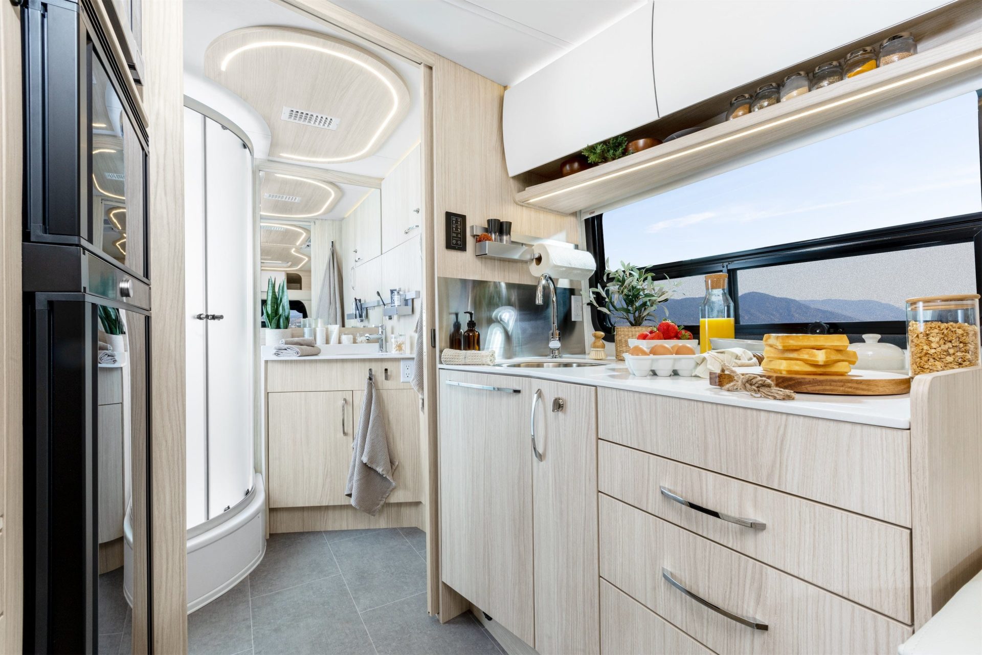 Leisure Travel Vans NextGeneration Murphy Bed Lounge Models RV