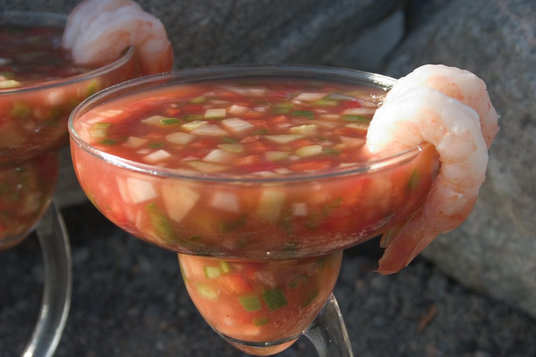 Salsa Shrimp Cocktail