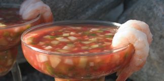 Salsa Shrimp Cocktail