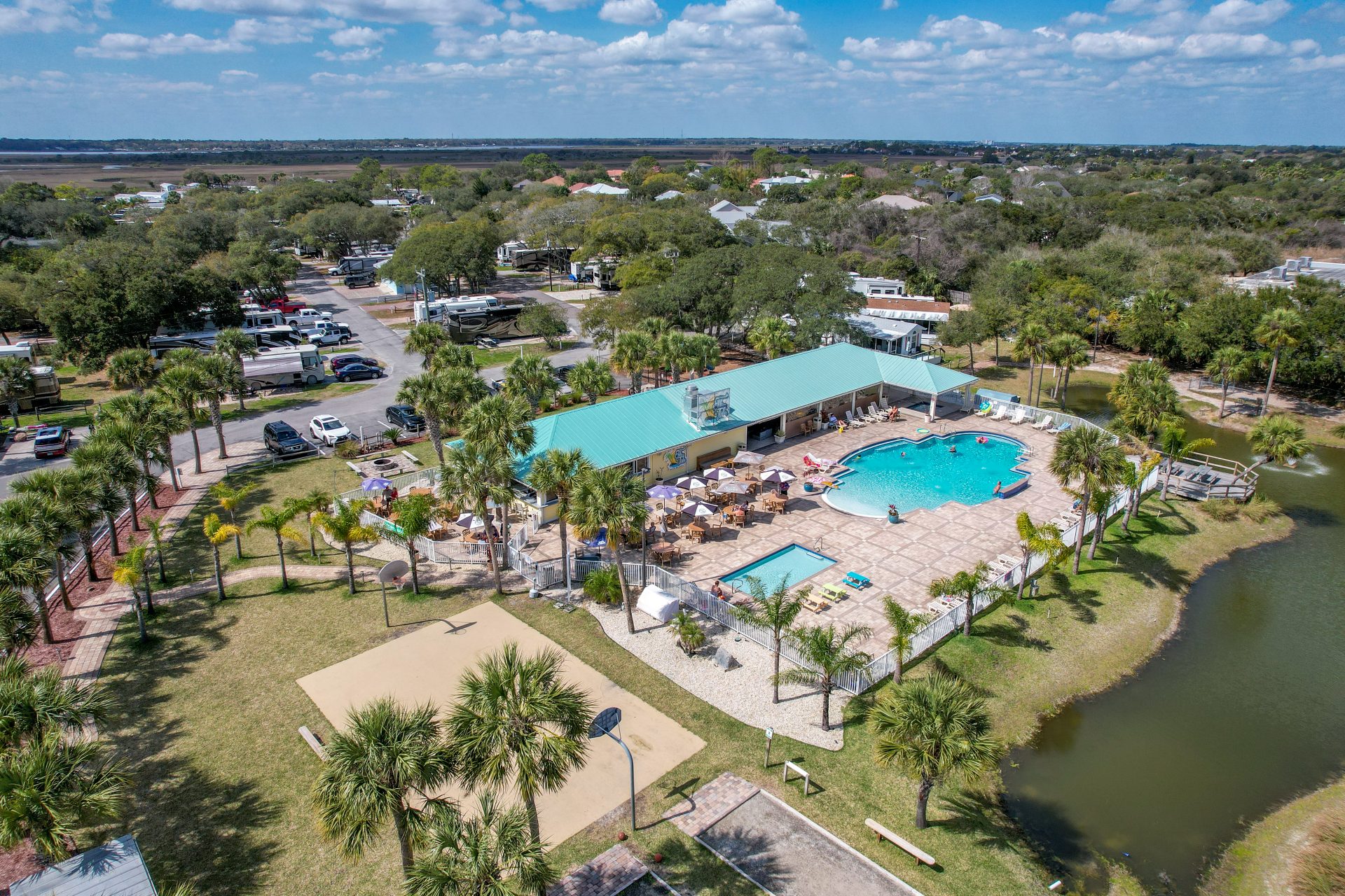 Find your place in the sun at Ocean Grove RV Resort, St. Augustine, FL