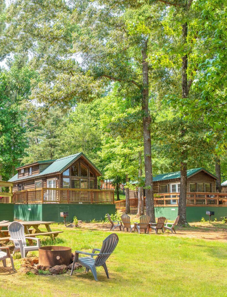 Rental cabins at Jellystone Park™ Tyler, Texas