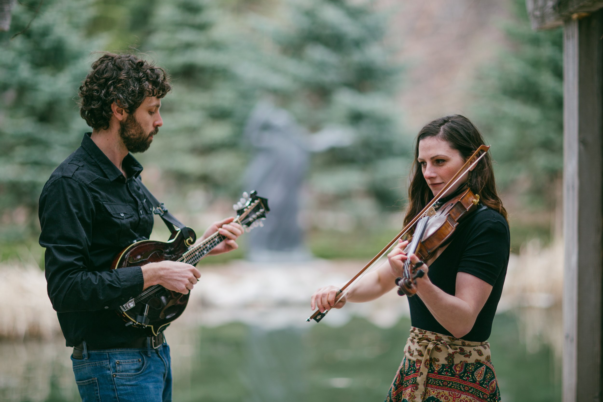 Spruce and Assiniboine performing at Prairie Wind Festival June 7 - 9, 2024, Cypress River, Manitoba.