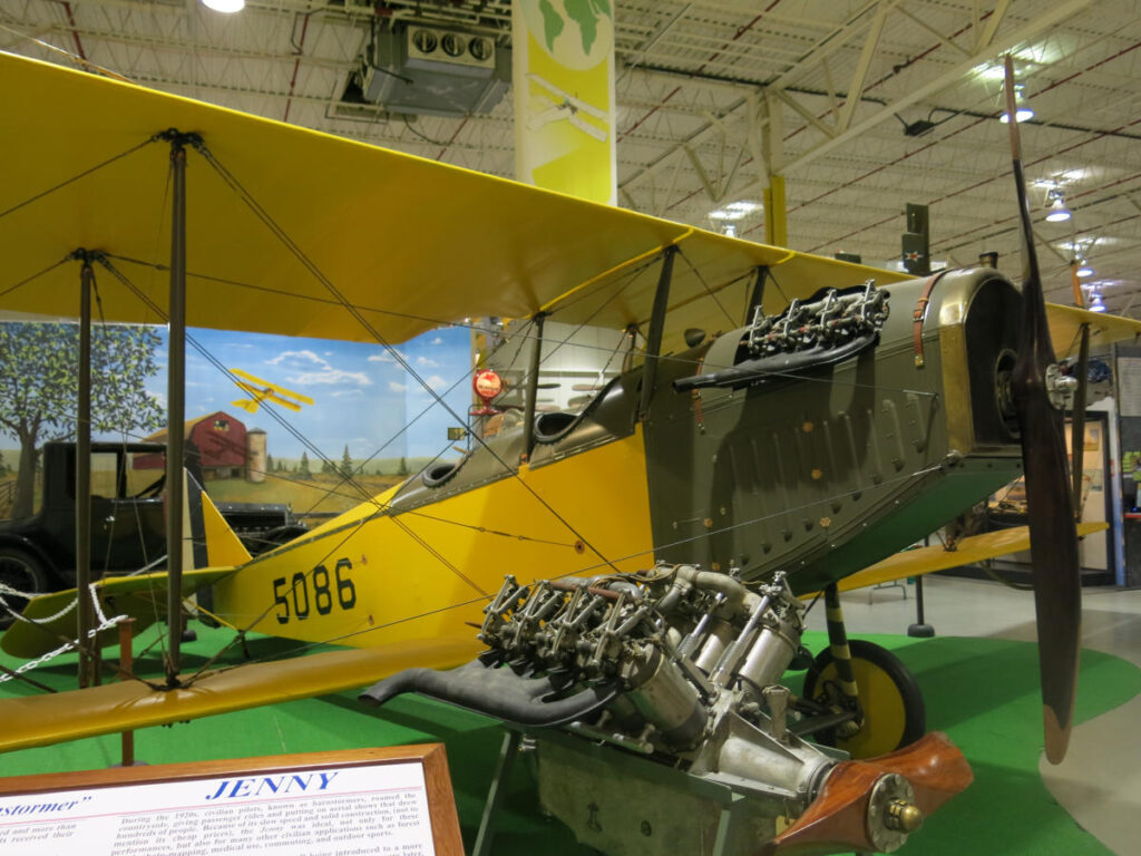 curtiss Jenny at the Glenn H. Curtiss Museum in Hammondsport, NY.