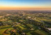 Aerial view of Lancaster County PA