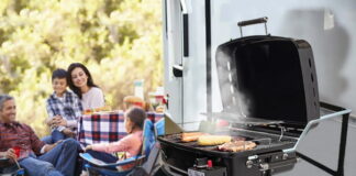 Flame King RV Grill