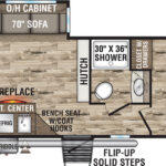 2022-Venture-RV-SportTrek-ST291VRK-Travel-Trailer-Floorplan