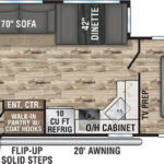 2022-Venture-RV-Stratus-SR281VBH-Travel-Trailer-Floorplan