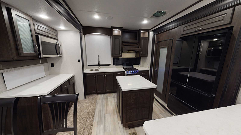 Coachmen RV Brookstone 374RK fifth wheel travel trailer interior