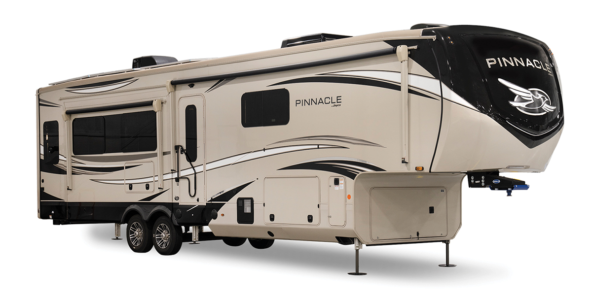 Jayco Pinnacle 36FBTS fifth wheel travel trailer exterior