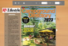 RV Lifestyle Magazine 2023 Canadian Campground Directory digital edition.