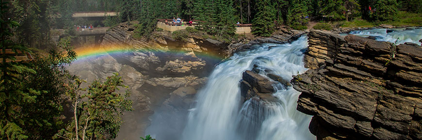 Athabasca Falls - photo courtesy Travel Alberta