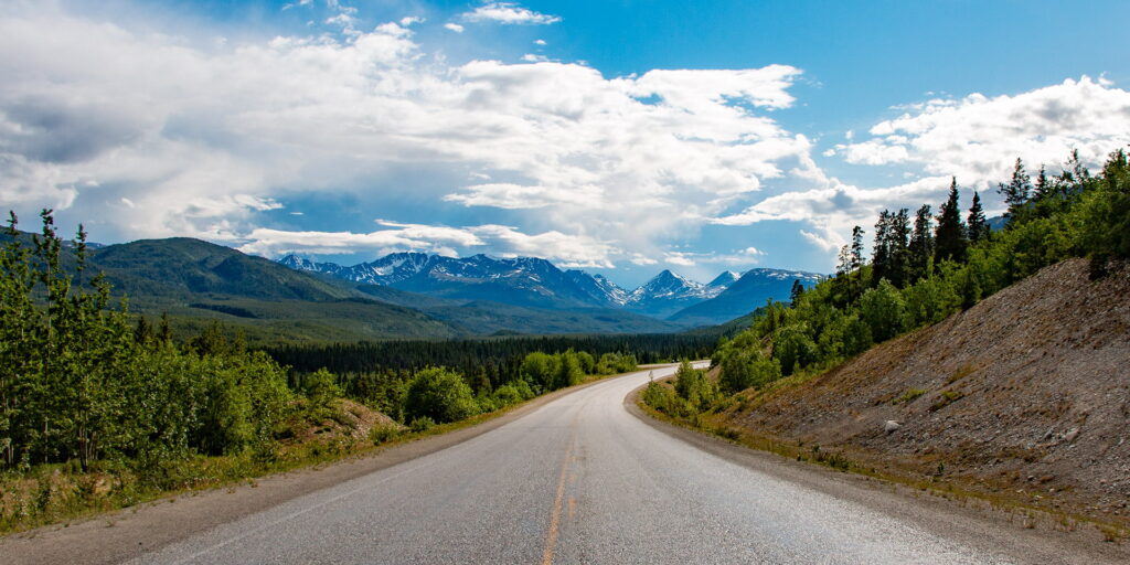 Bonanza Creek Yokon Alaska Highway