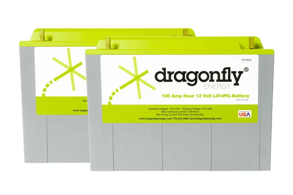 Leisure Travel Vans now features Dragonfly Lithium Batteries