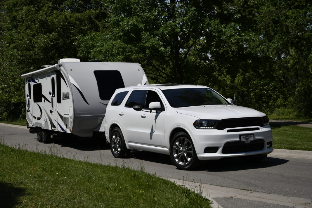 Towing a travel trailer with an SUV