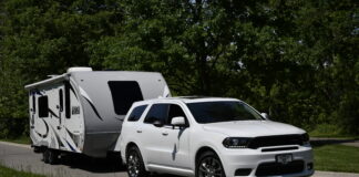 Towing a travel trailer with an SUV