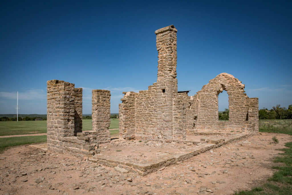 Ruins of Fort Griffin, Texas