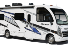 Thor Motor Coach Vegas 2024 Spectra Blue Exterior