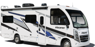 Thor Motor Coach Vegas 2024 Spectra Blue Exterior