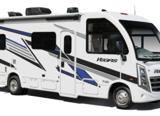 Thor Motor Coach Vegas 2024 Spectra Blue Exterior