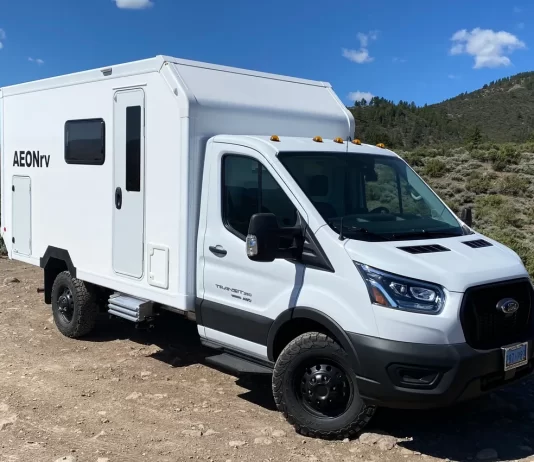 AEONrv off-road class C motorhome