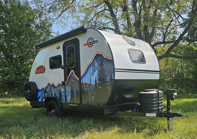 Waterproof RV Door Window Shade Cover With All Terrain Wheels