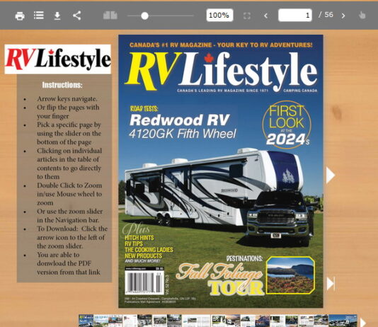RV Lifestyle Magazine Digital Edition