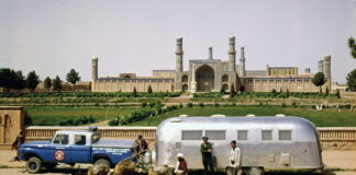 Towing an Airstream around the world - photo courtesy Airstream.