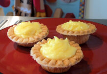 zesty lemon tarts