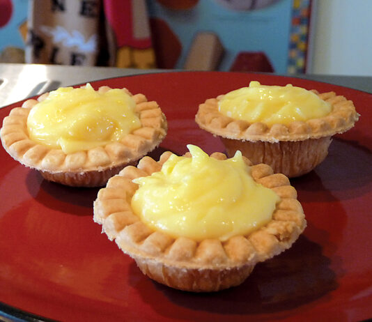 zesty lemon tarts