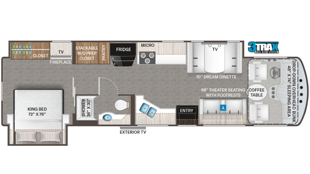 Thor Motor Coach Indigo floor plan