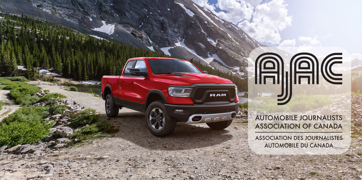 The RAM 1500 won the AJAC Award as the Best Large Pick Up Truck in Canada for 2023