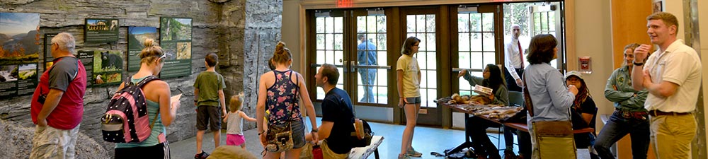 The Humphrey Nature Center at Letchworth State Park, NY.