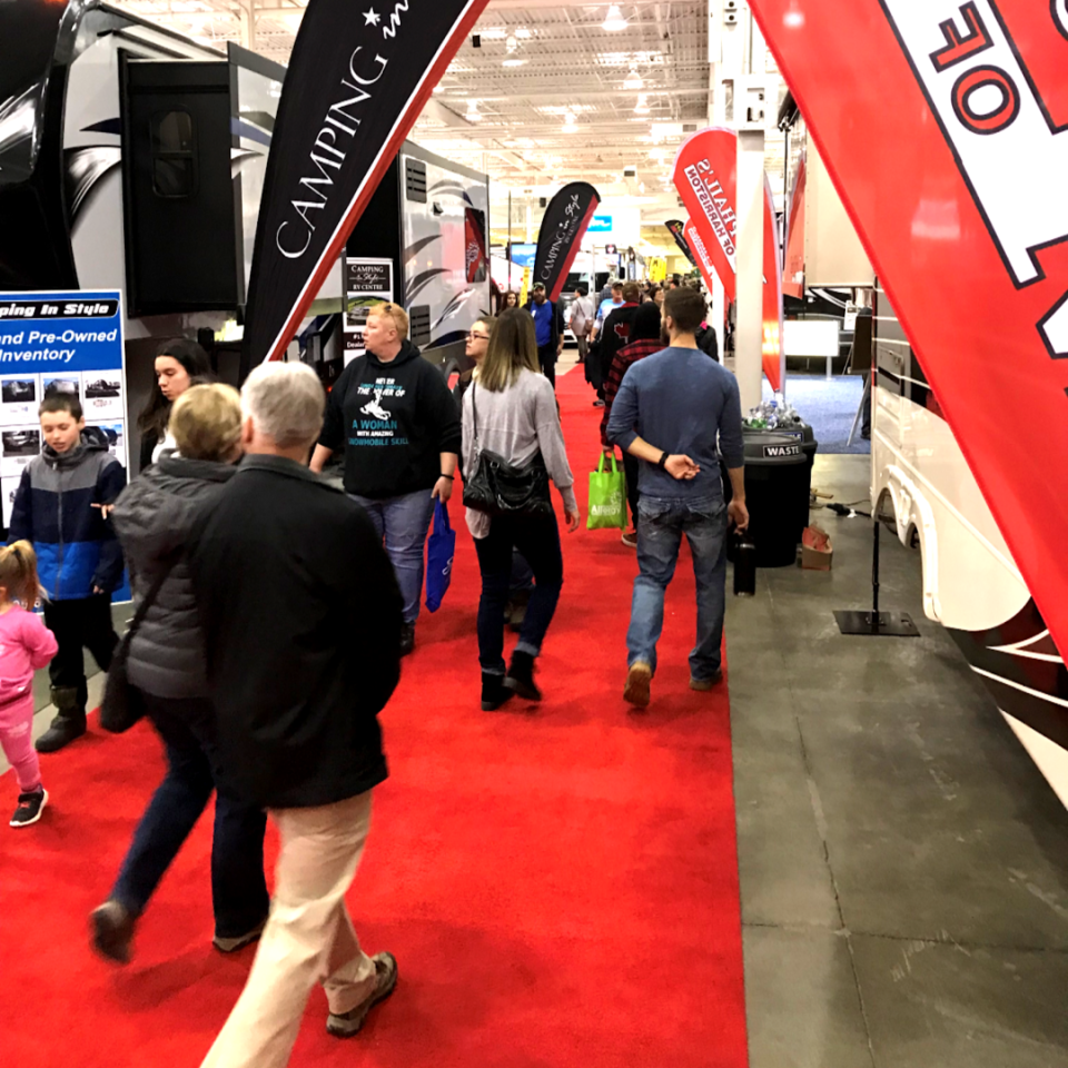 The Toronto Spring Camping and RV Show roills into International Centre February 29, through March 3, 2024