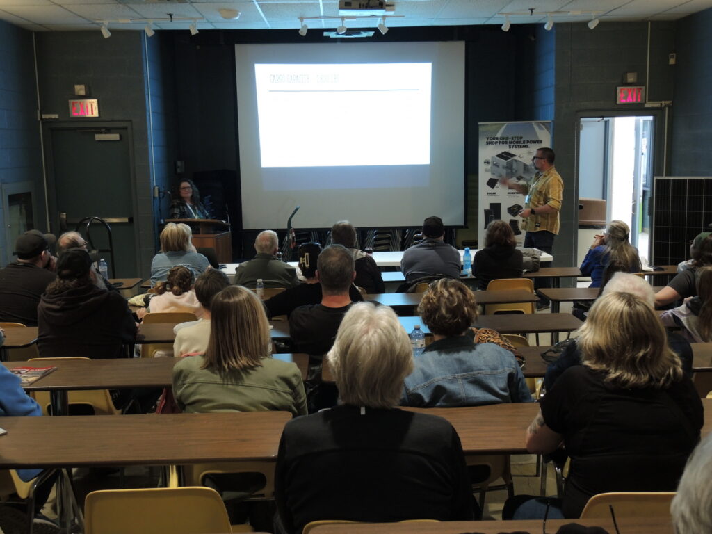 Ben and Cheryl Coles, of Camping with the Coles, presented a seminar for new RV enthusiasts at the Kitchener RV Show.