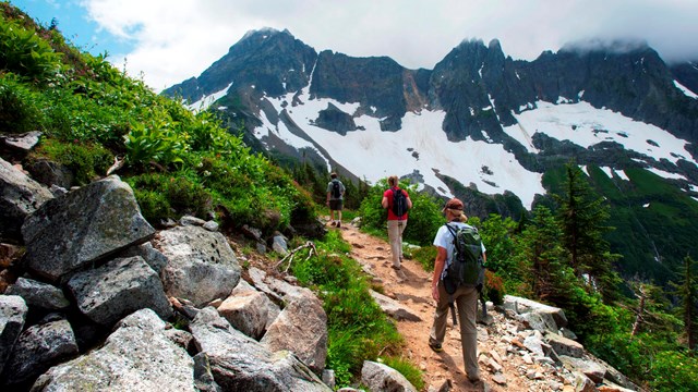 Hiking in North Cascades National Park